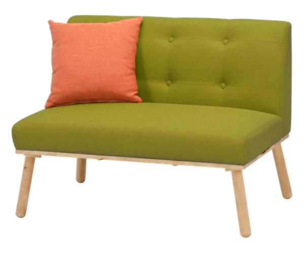 不二貿易（Fuji Boeki） ダイニングソファ 座面高44cm 2人掛け