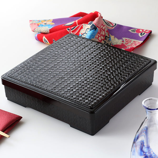 HAKOYA 弁当箱 松華堂 1段 2000ml 2人 3人用 （ 松花堂 一段 会席弁当