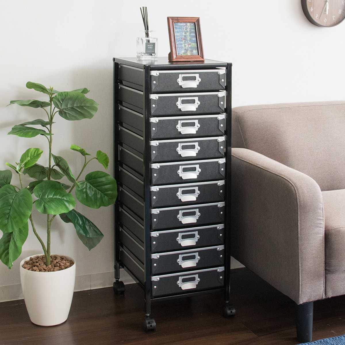 宮武製作所 チェスト A4 10段 （ 幅32.5×奥行38×高さ88.5cm 多段