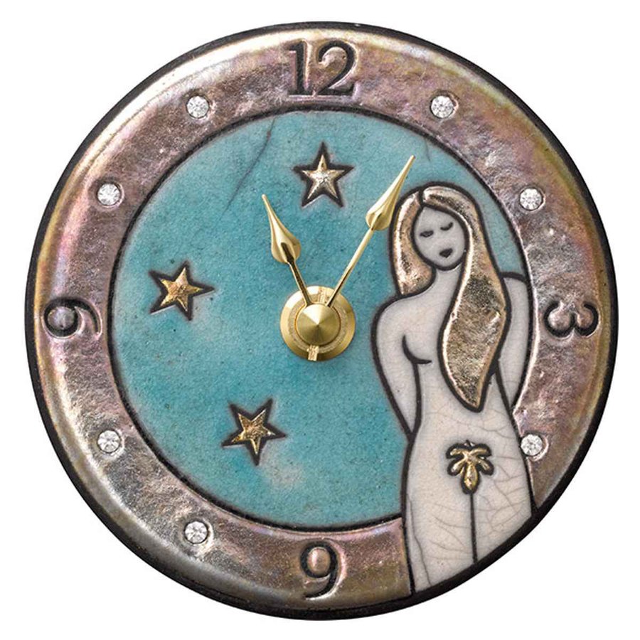 時計 置き掛け兼用 牡牛座 アントニオ・ザッカレラ アナログ Z927