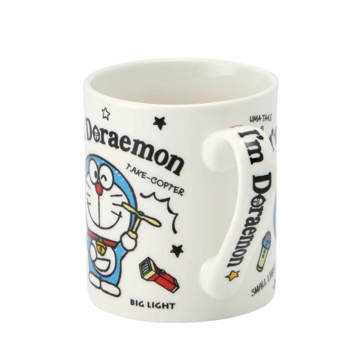 マグカップ 240ml ドラえもん ひみつ道具 陶磁器 （ 食洗機対応 電子
