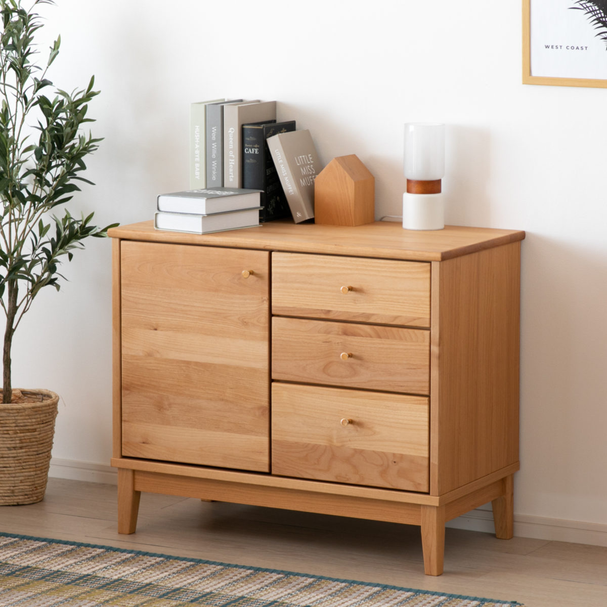 取付無料！アルフレックス コンポーザー 北欧モダン風ブラウンサイド