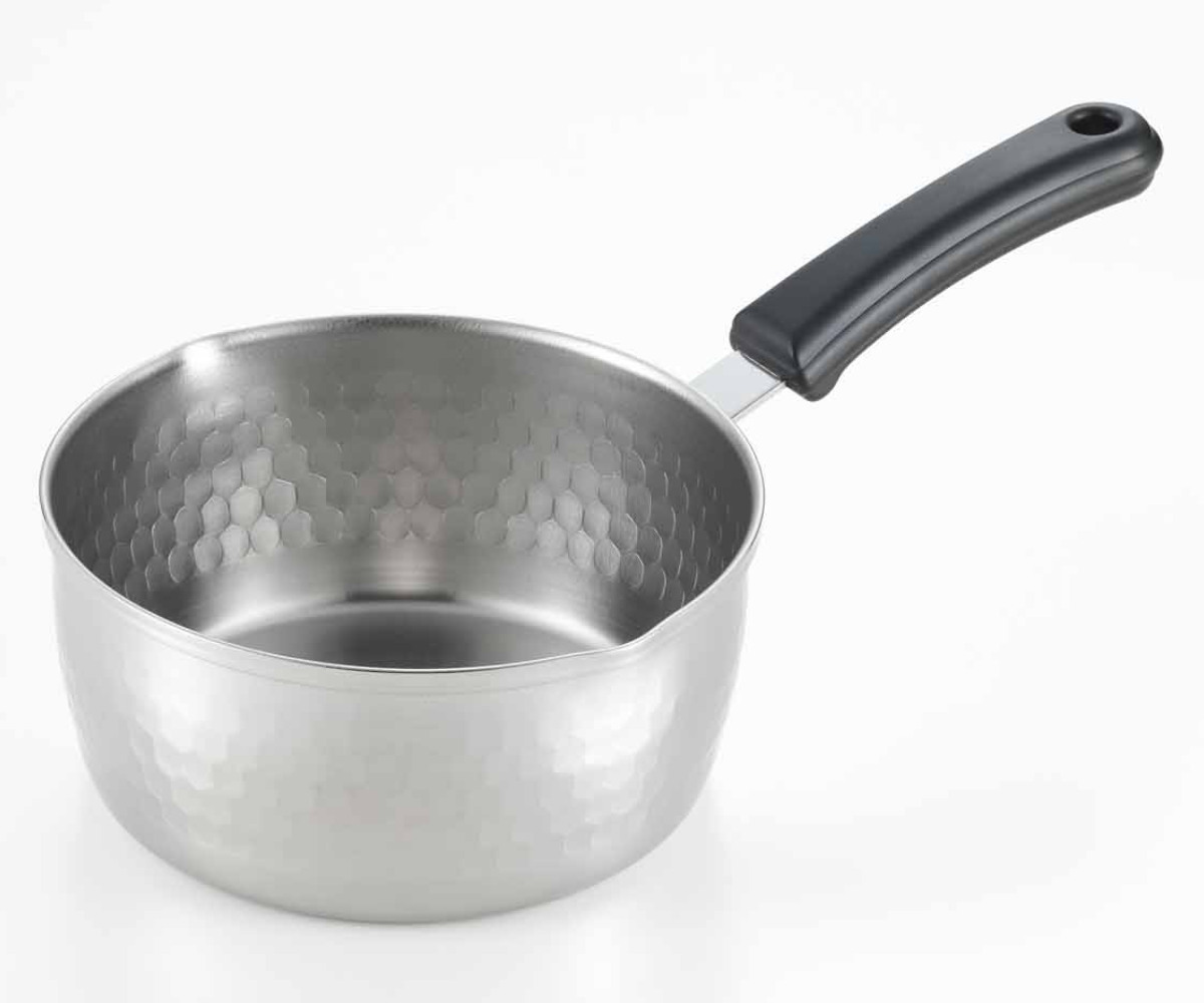 ヨシカワ 雪平鍋 15cm IH対応 味壱 ステンレス 日本製 （ ガス火 IH