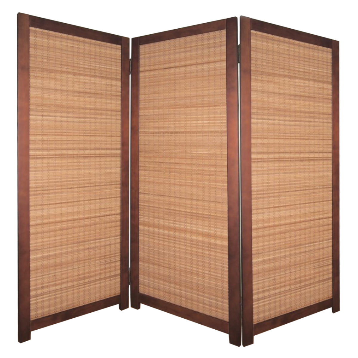 衝立 竹すだれ衝立 3連 高さ135cm （ 目隠し 間仕切り 和風 屏風 自立