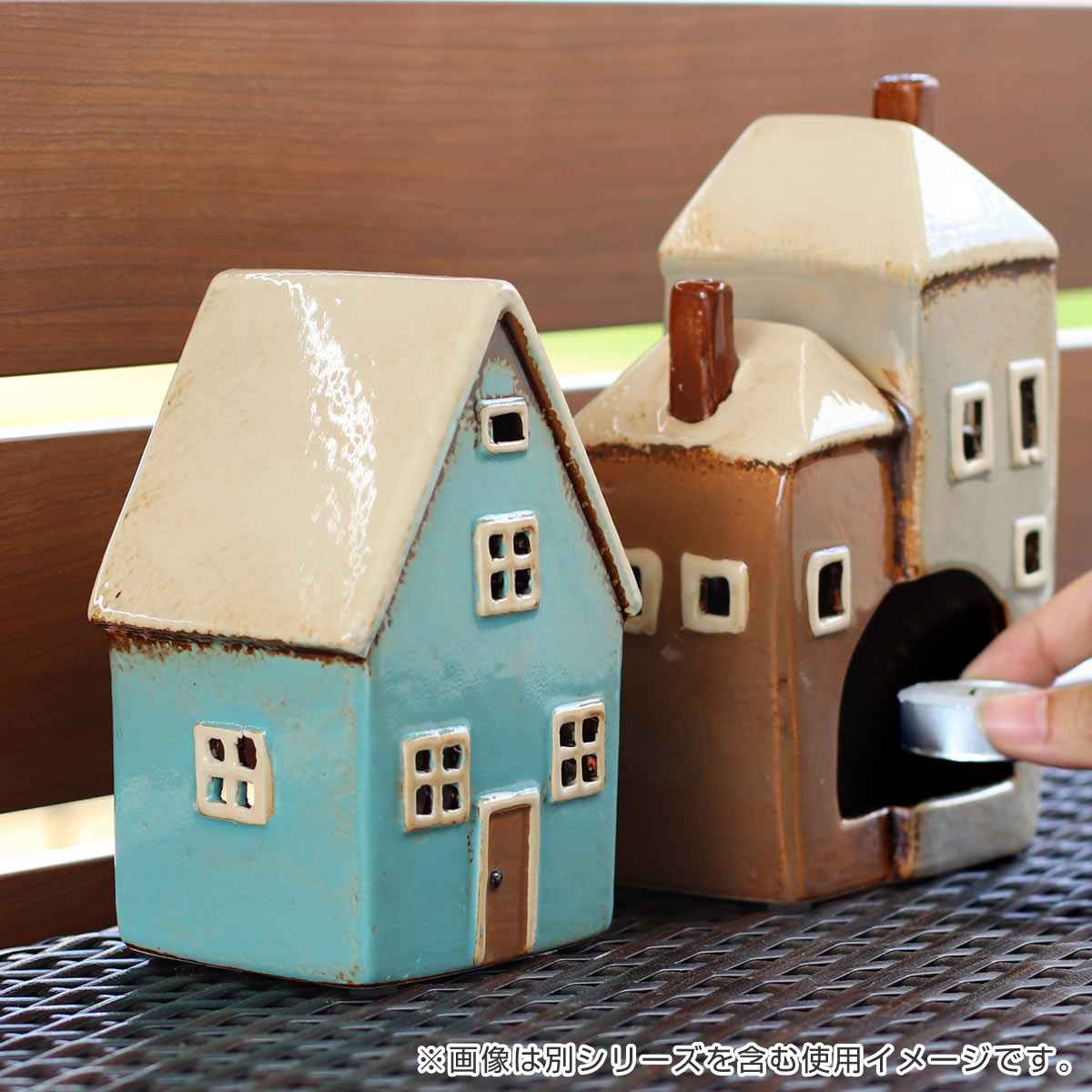 キャンドルホルダー Candle house 29215 オブジェ （ キャンドル