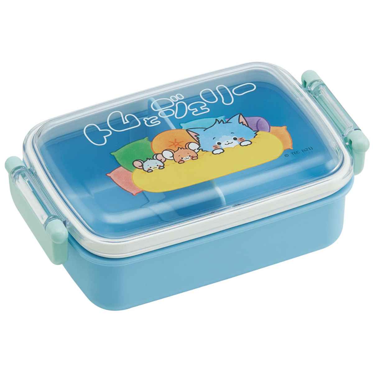 スケーター 弁当箱 1段 450ml 抗菌 ふわっと タイトランチ トム