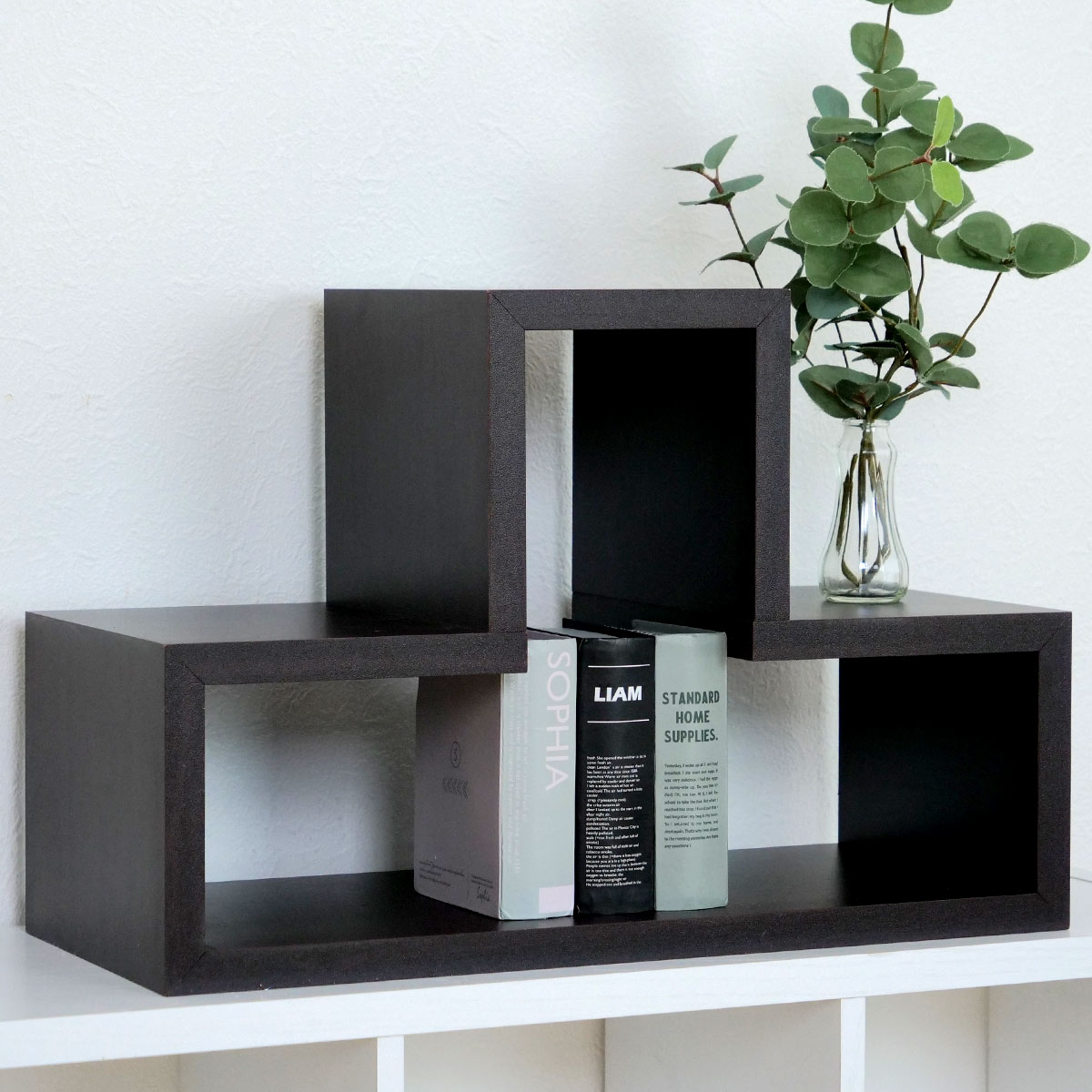 東谷 オープンラック 3個セット パズルラック 凸型 幅54cm （ 多目的