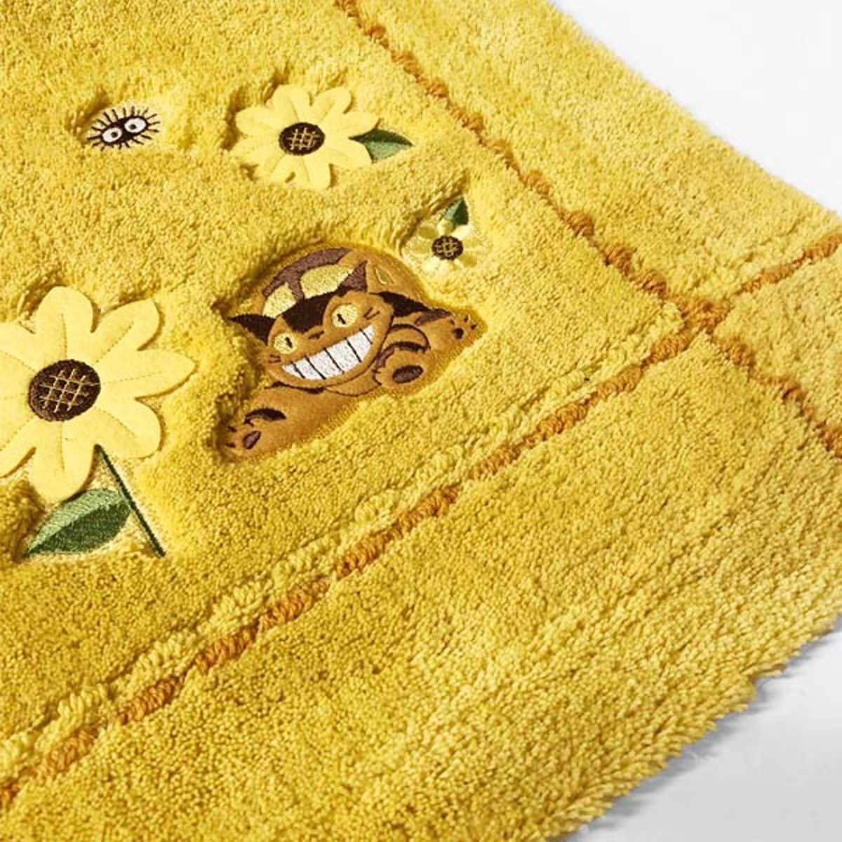 センコー トイレマット となりのトトロ 花のバス停 58×60cm