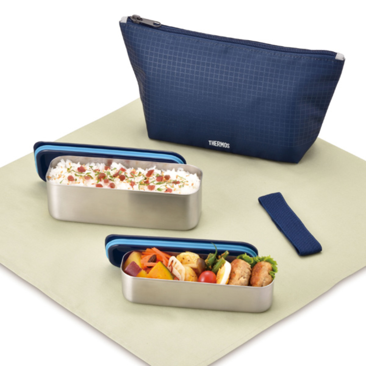 THERMOS（サーモス） お弁当箱 2段 フレッシュランチボックス 635ml