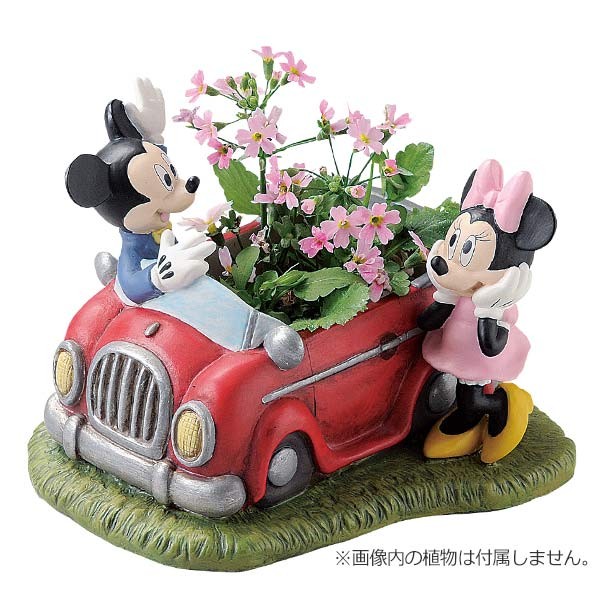 Disney（ディズニー） プランター CAR ミッキーマウス＆ミニーマウス