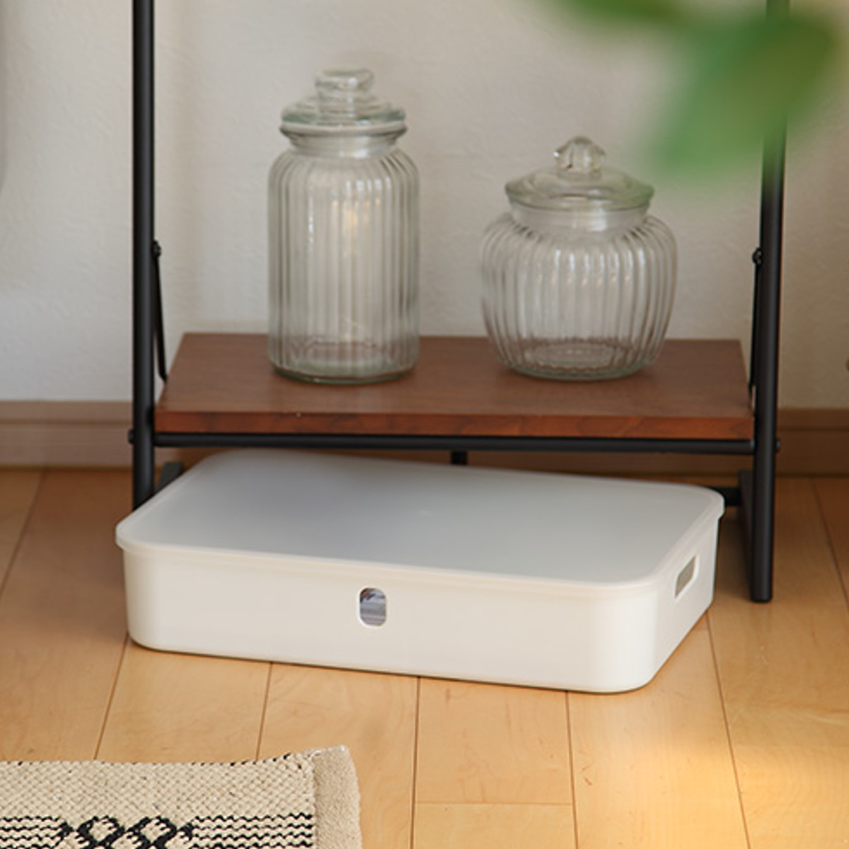 SANKA 収納ケース ナチュラ インボックス ソフト ワイドS 幅38×奥行26