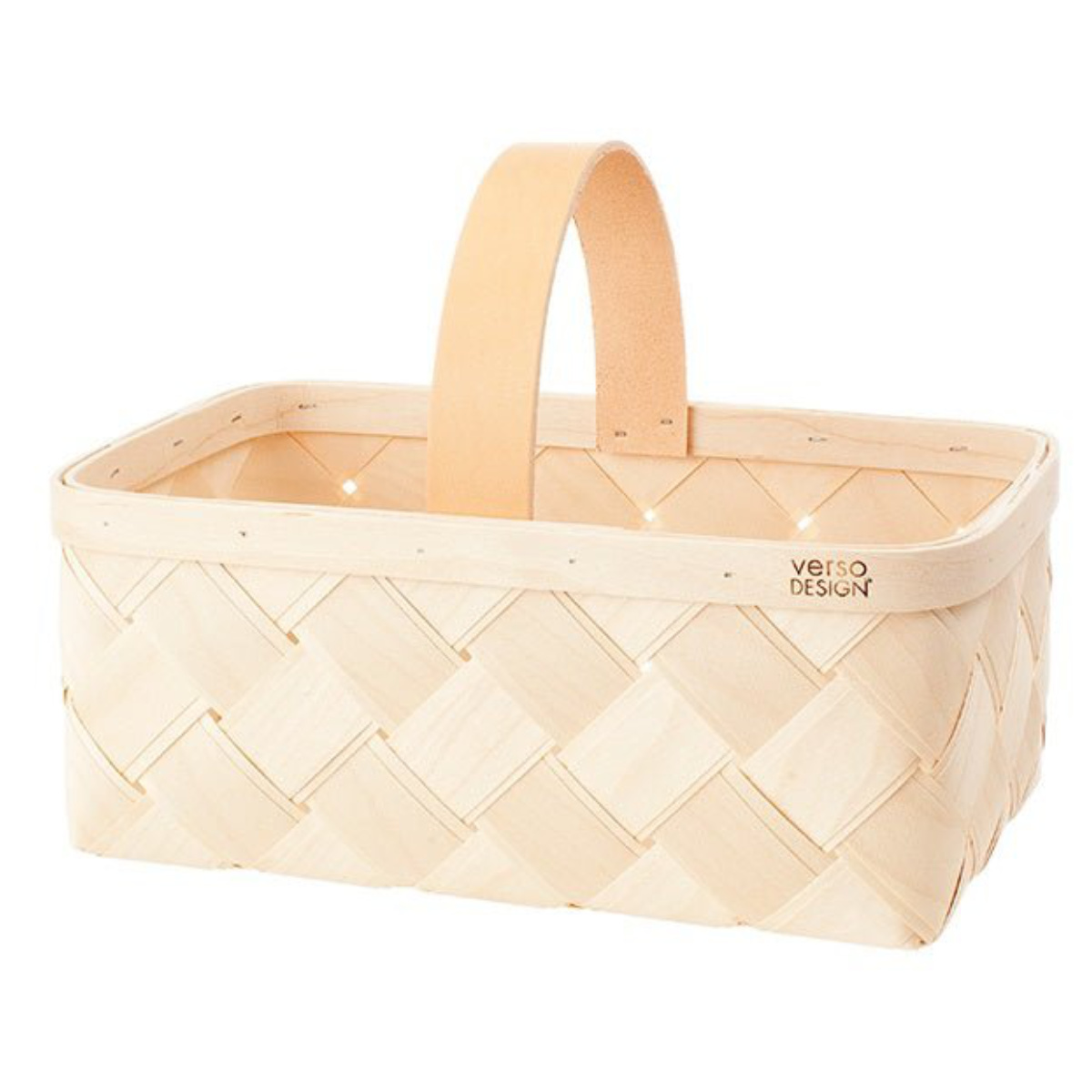 収納ボックス VERSO LASTU S マッシュルーム バスケット 木製 （ 収納