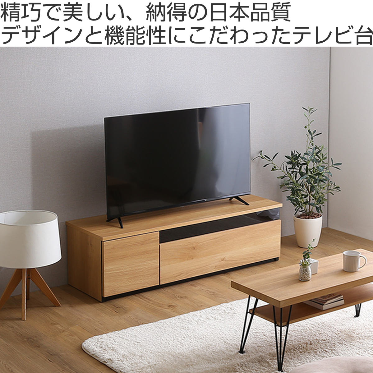 ホームテイスト（HOME taste） テレビ台 54型対応 幅120cm 完成品 日本