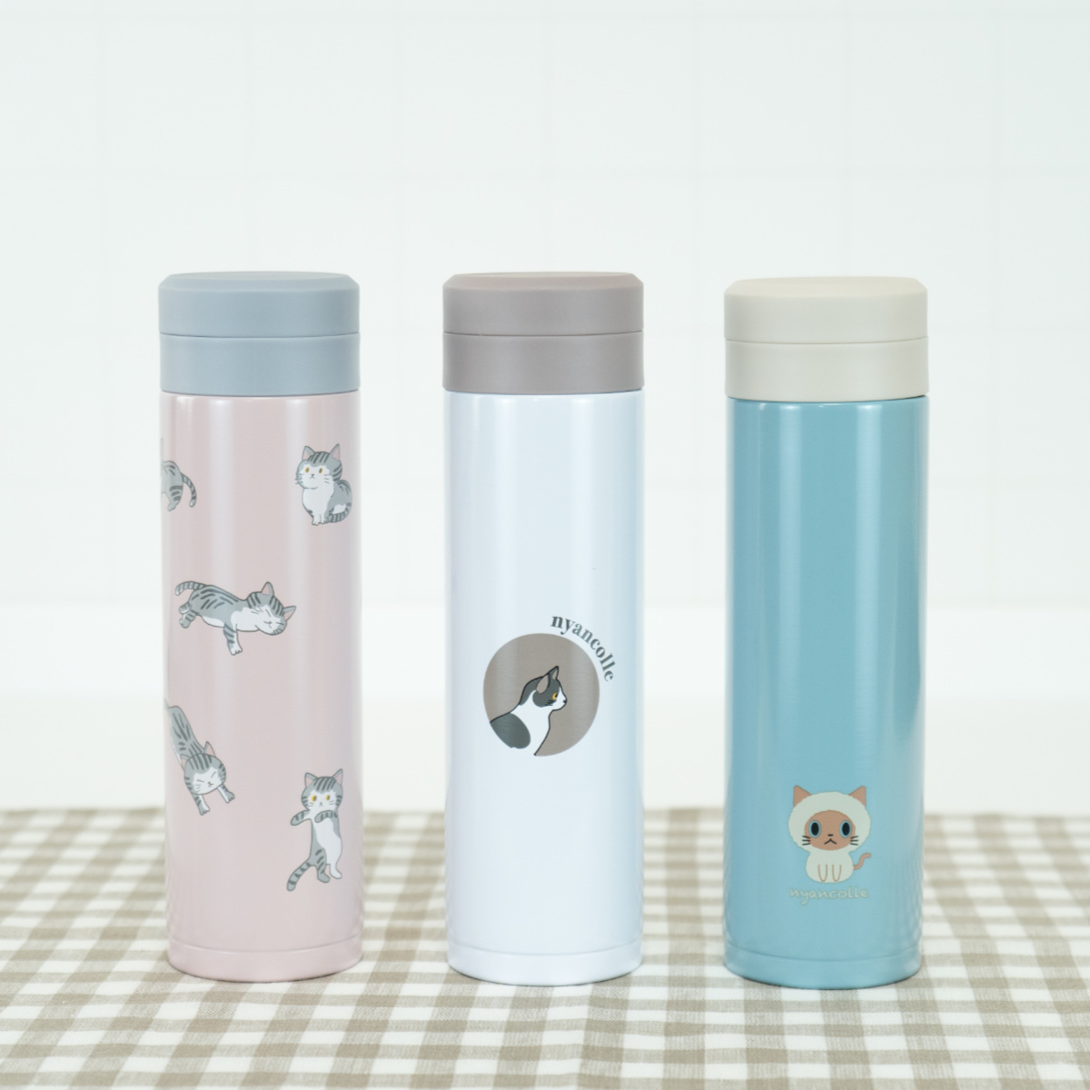 和平フレイズ 水筒 300ml スクリュー栓スリムマグ にゃんこれ （ ねこ