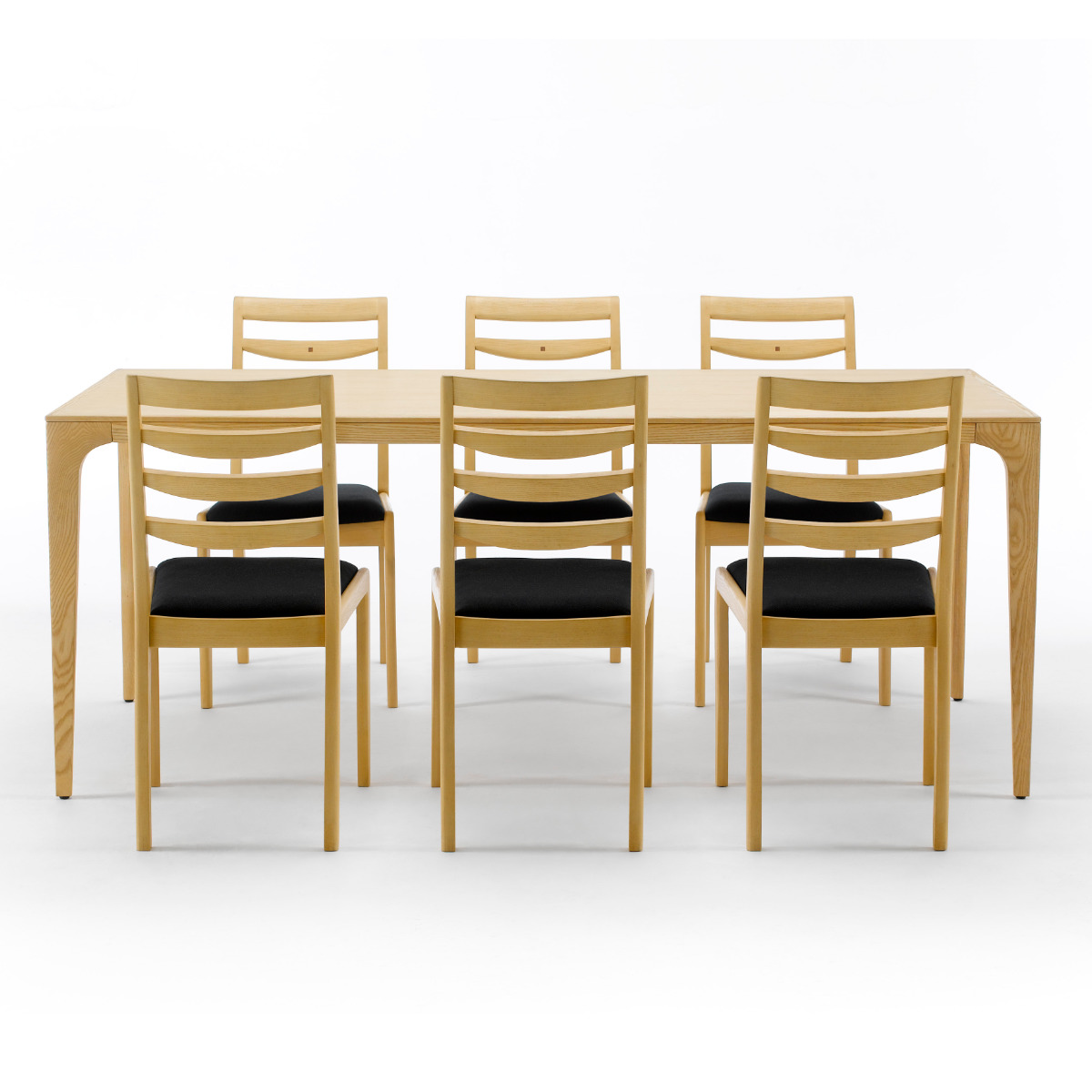 朝日木材加工 ダイニングチェア 同色2脚セット 座面高44cm BOSCO （ 開