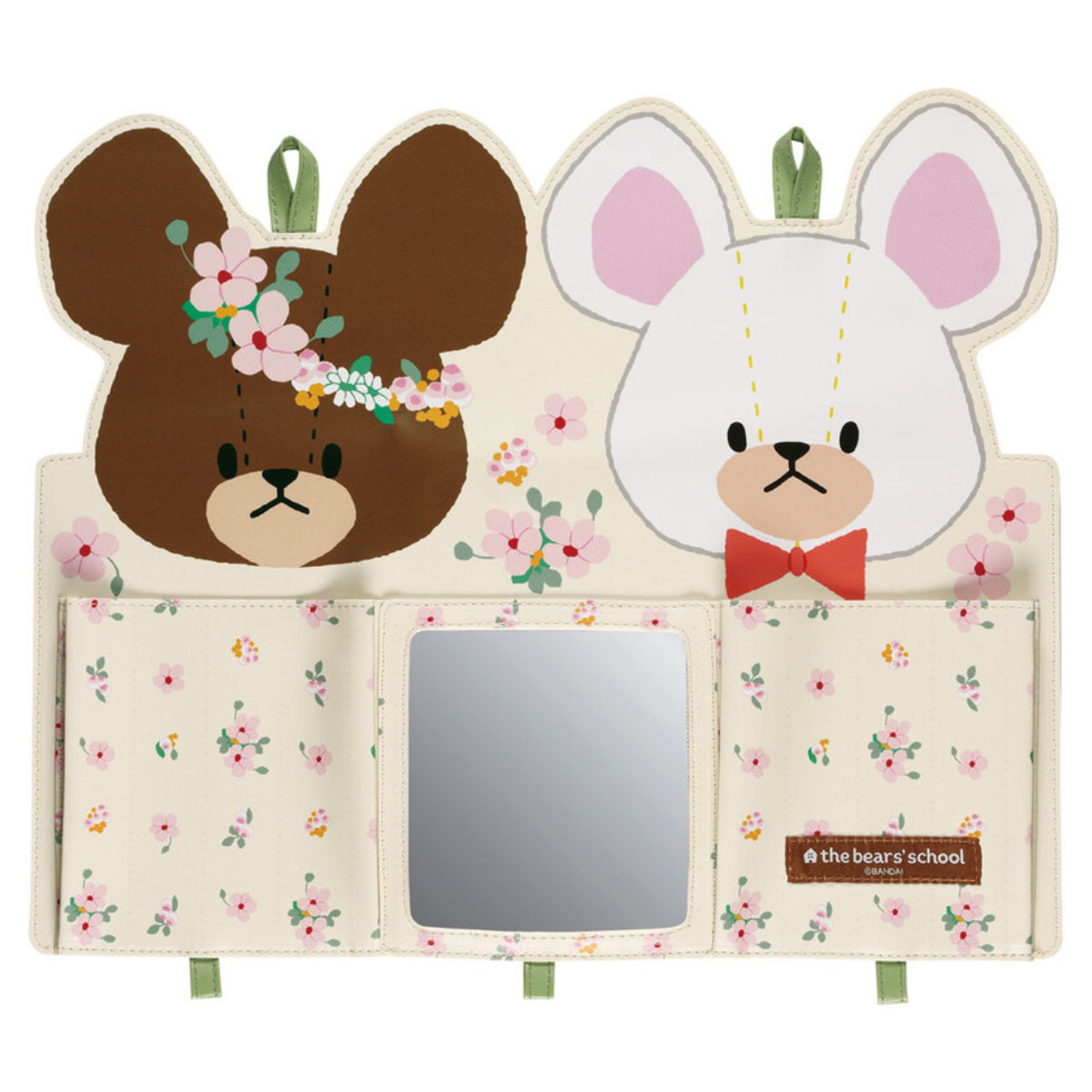 スケーター おしたくボード みじたくポケット ミラー付き キャラクター