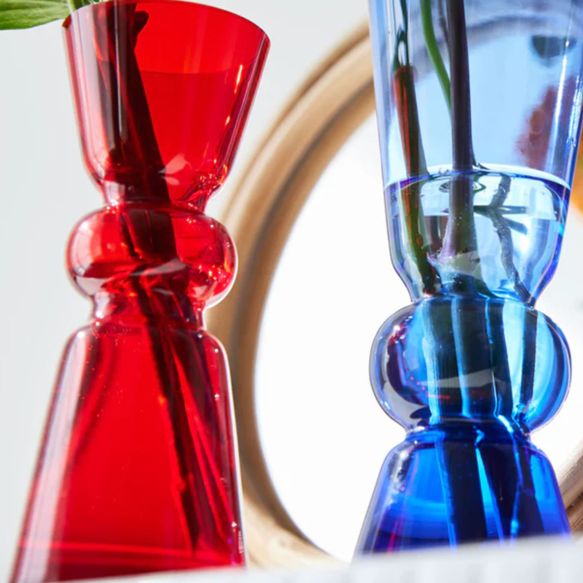 花瓶 valoa ヴァロア 6.5×16cm フラワーベース （ 花びん 花器 ガラス