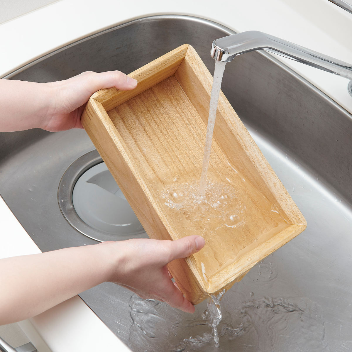 OSMAC 電子レンジ蒸し器 KIRISAI 木製 桐のレンジでむし鉢 日本製