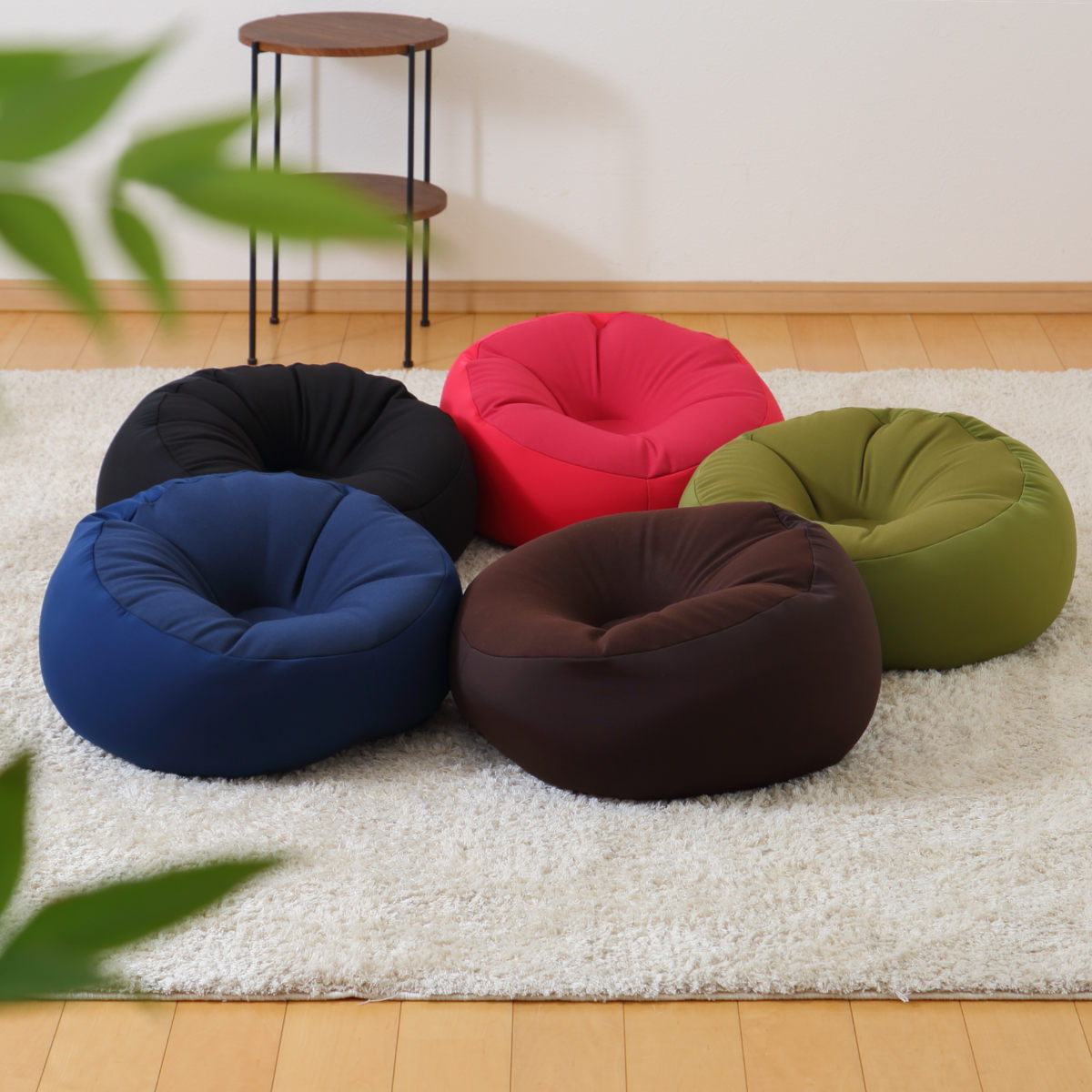 ビーズクッション ミニクッション 極小ビーズ 幅45cm （ ビーズ ソファ