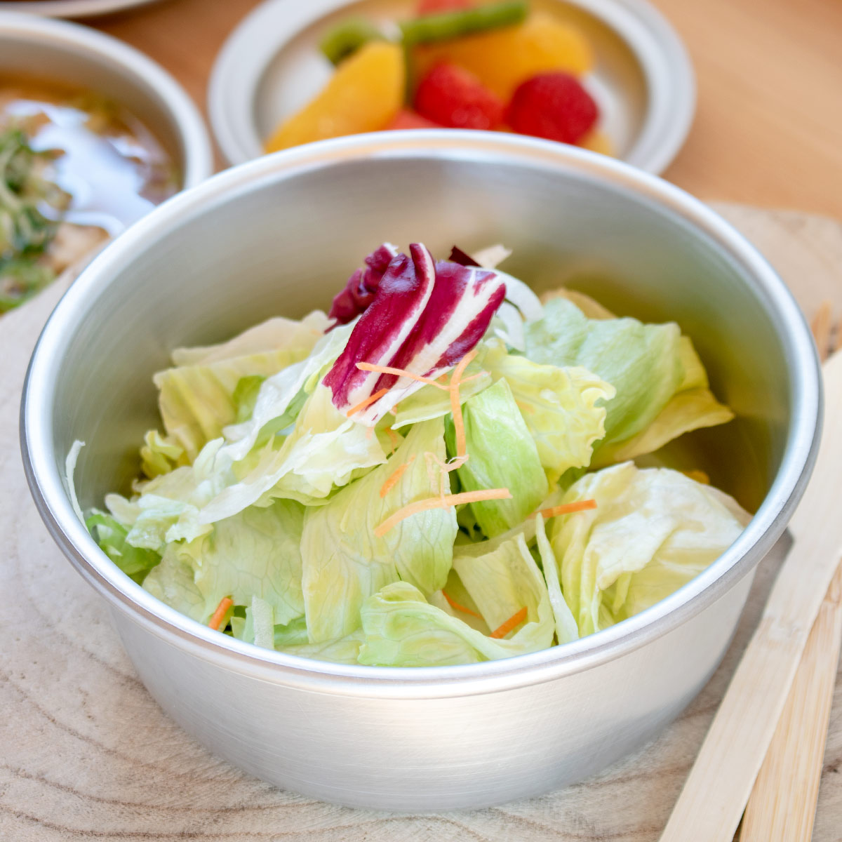 アウトドア ボウル 860ml Lサイズ アルミホシマルボウル （ アルミ 皿