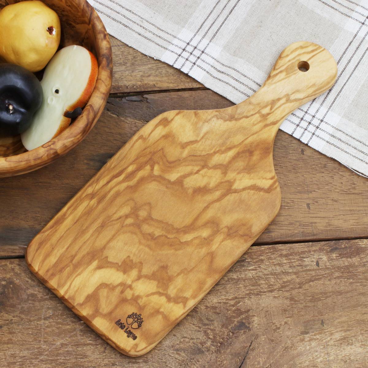 Arte Legno カッティングボード 23.5cm オリーブウッド 天然木