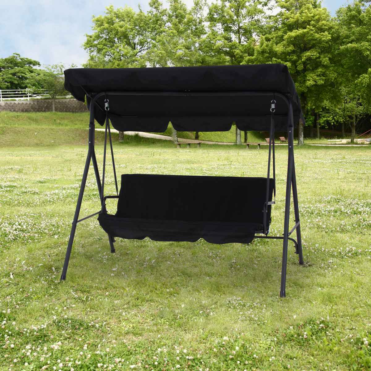 不二貿易（Fuji Boeki） ガーデンブランコ 3人乗り ポルド クッション