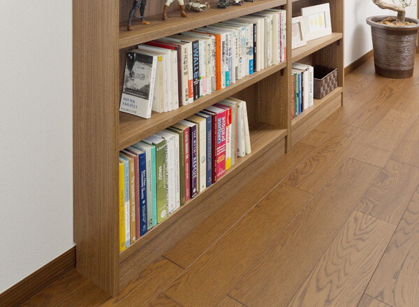 オーダー本棚用 幅木よけ加工 （ オーダーメイド セミオーダー 本棚