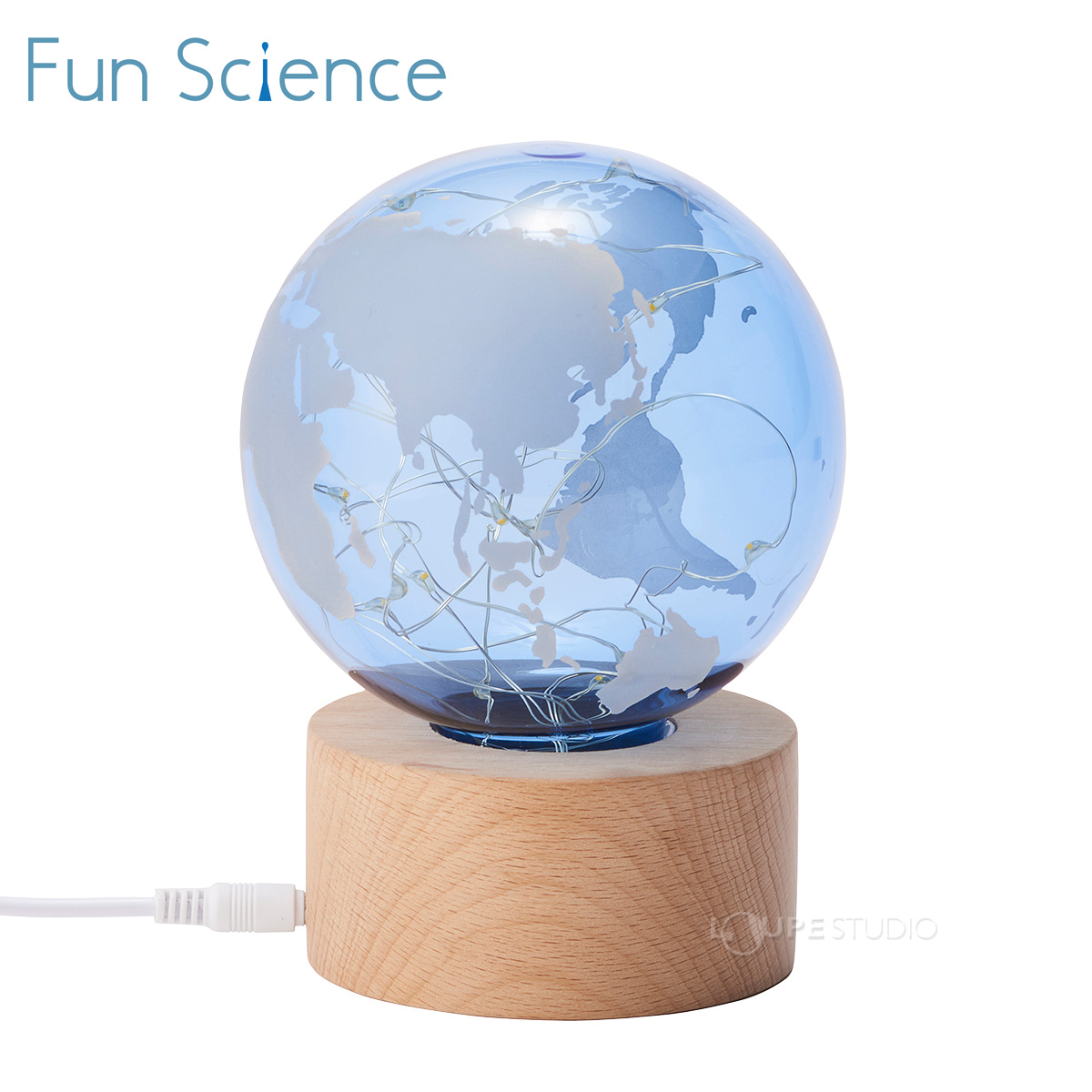 地球儀 LEDライト 置物 オブジェ 球 インテリア 雑貨 かわいい モダン