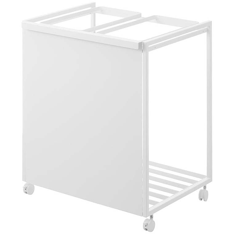 tower 山崎実業 目隠し分別ダストワゴン タワー ゴミ箱 公式 45L 2分別