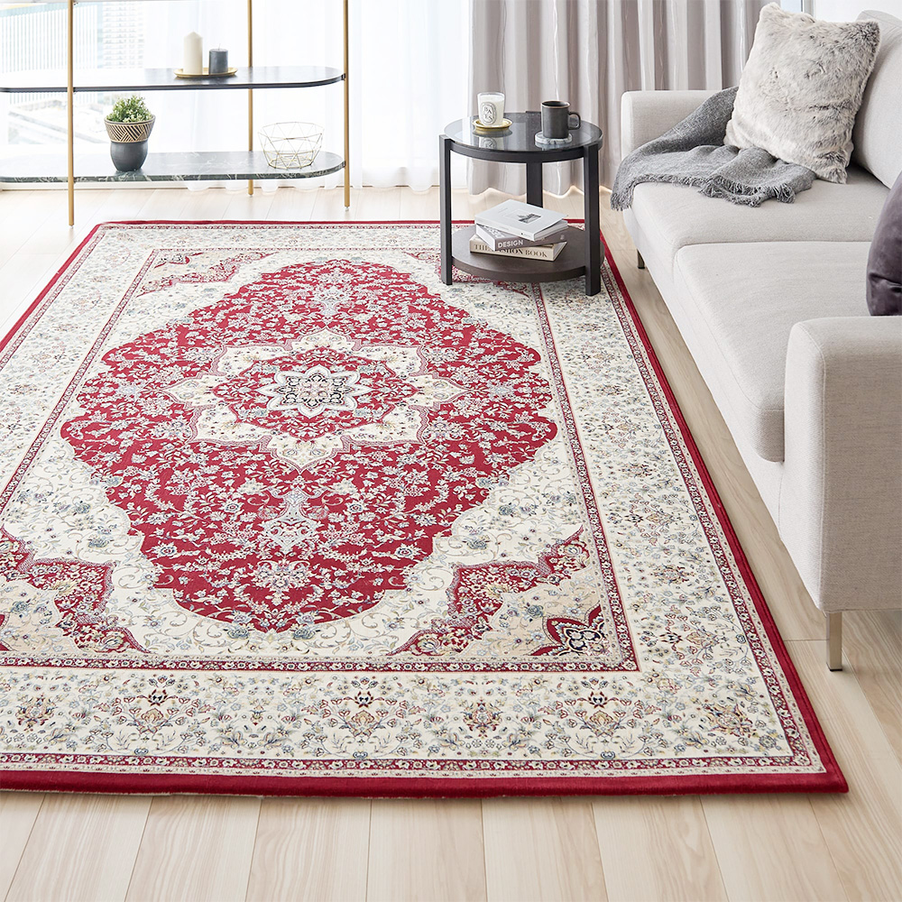 ラグ カーペット 絨毯 エジプト製 ポリプロピレン100% 床暖房OK 幅