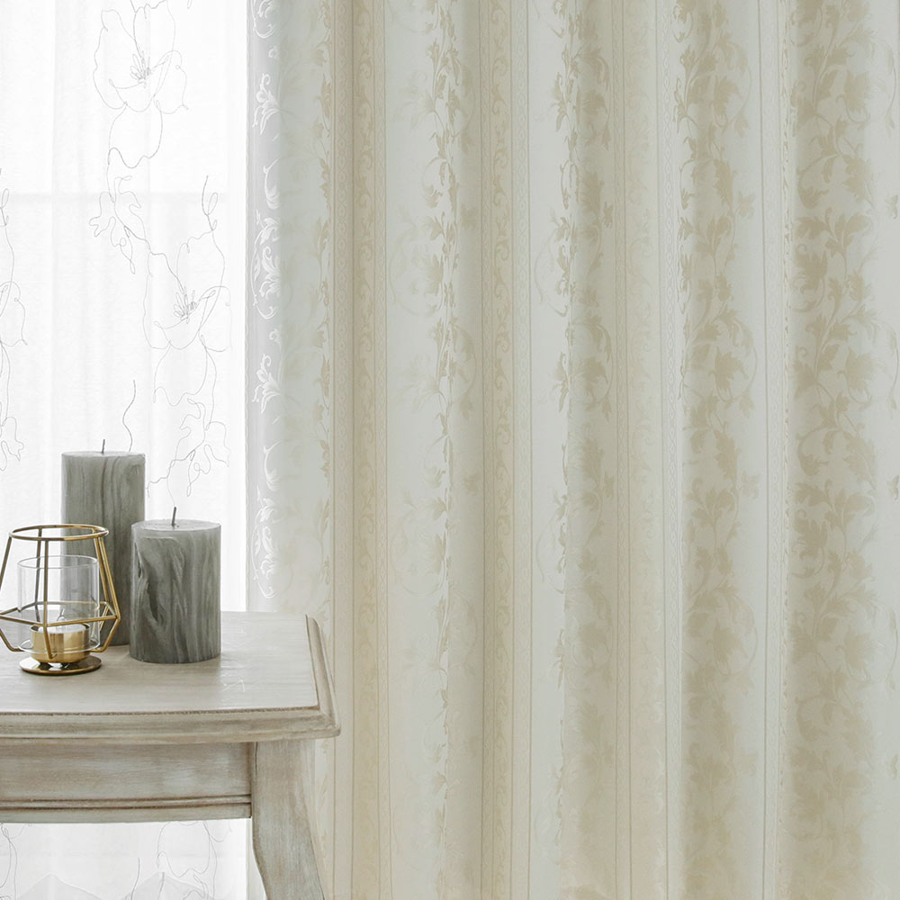 サンゲツ（SANGETSU） カーテン 遮光 オーダー 2級遮光 洗濯可能 防炎