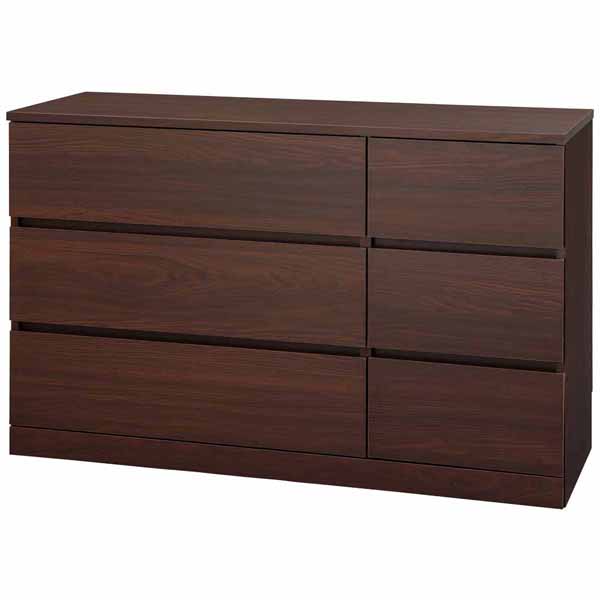 IRIS OHYAMA（アイリスオーヤマ） ウッドチェスト ロータイプ 3段