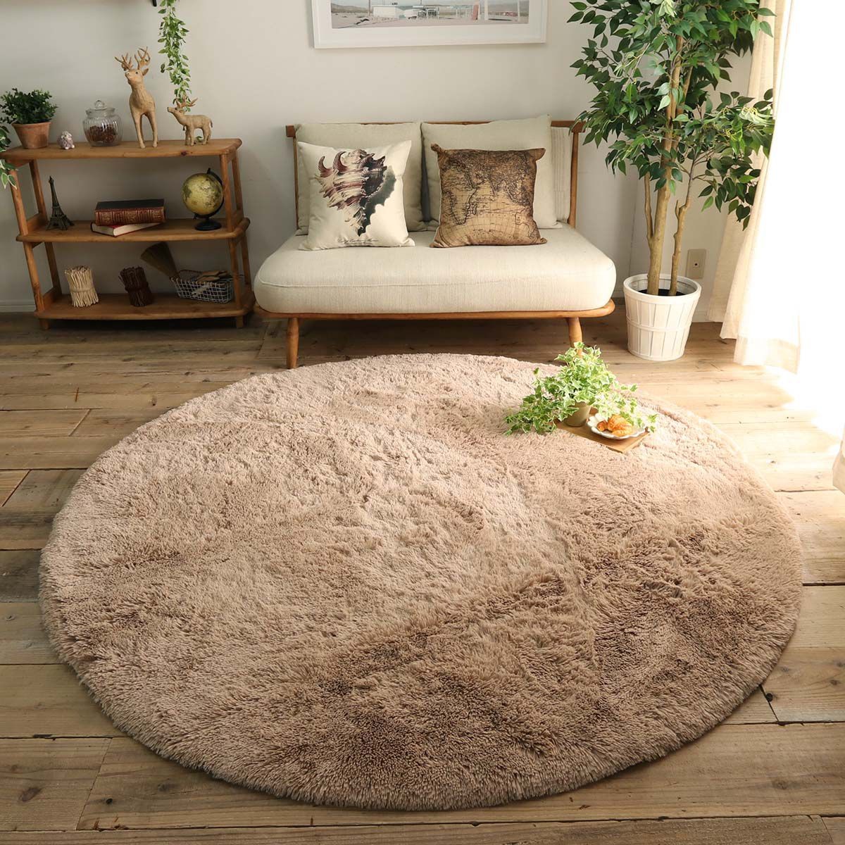 グラムスタイル ラグ シャギーラグ ラグマット 洗える 厚手 極厚 防音