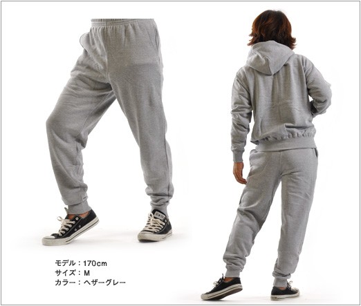 CROSS & STITCH スウェット 無地 パンツ 厚手 10.0オンス クロス