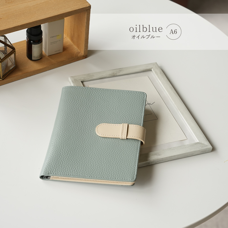 クーポンで更にお得】2サイズ A6 B6 本革 小銭ポケット付き ボールペン