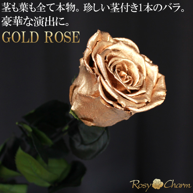 薔薇の花束 【スペシャルローズブーケ】 ゴールド＆レッド 誕生日