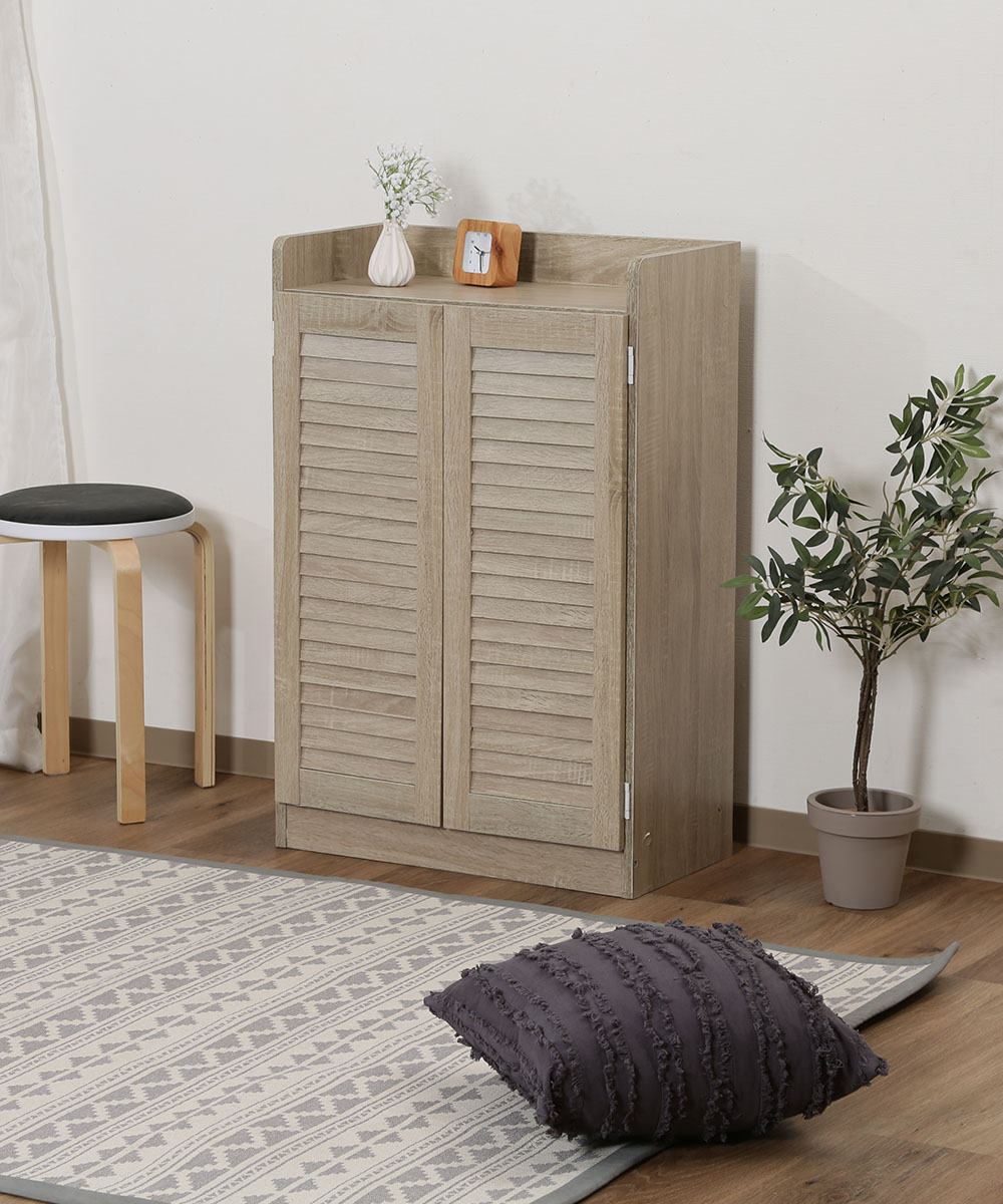 靴箱 シューズラック ルーバー シューズボックス オープントップ 幅