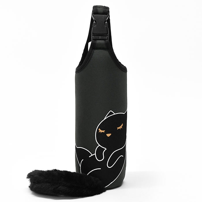 ペットボトルケース ペットボトルホルダー ペットボトルカバー 猫 ねこ