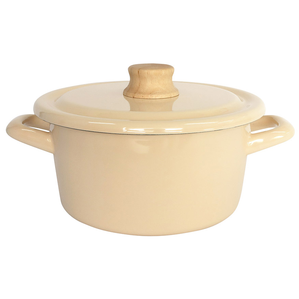 Cotton Series 両手鍋 18cm 2〜3人用 キャセロール 直火 ガス火 IH対応