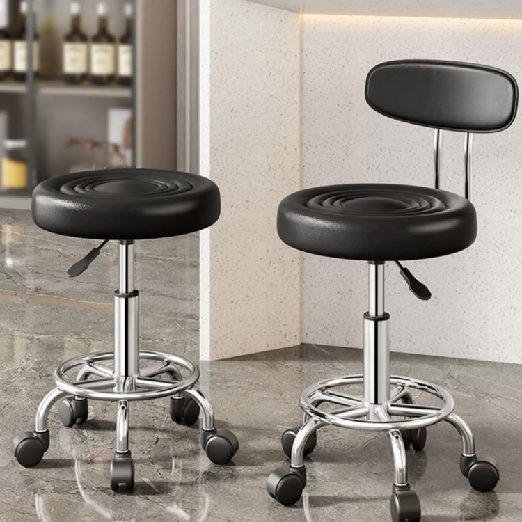 カウンターチェア 2脚セット おしゃれ 昇降 背もたれ付き バーチェア
