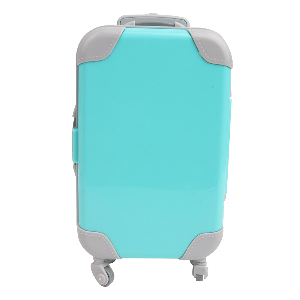 18インチドールスーツケースキッズおもちゃプラスチック3Dかわいい旅行