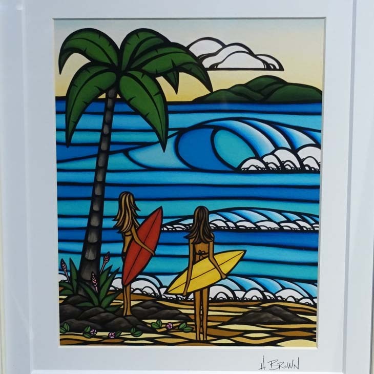 Heather Brown Art Japan ヘザーブラウン Girls Day Print MATTED