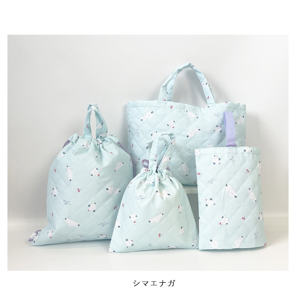 入園グッズ セット 入園セット 4点 キルティング レッスンバッグ