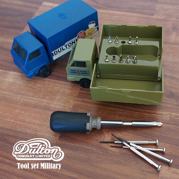 ツールセット Military トラック型工具ボックス/工具セット/ガレージに