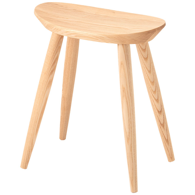 cosine（コサイン） (プレゼント付) エントランススツール タモ材 ST