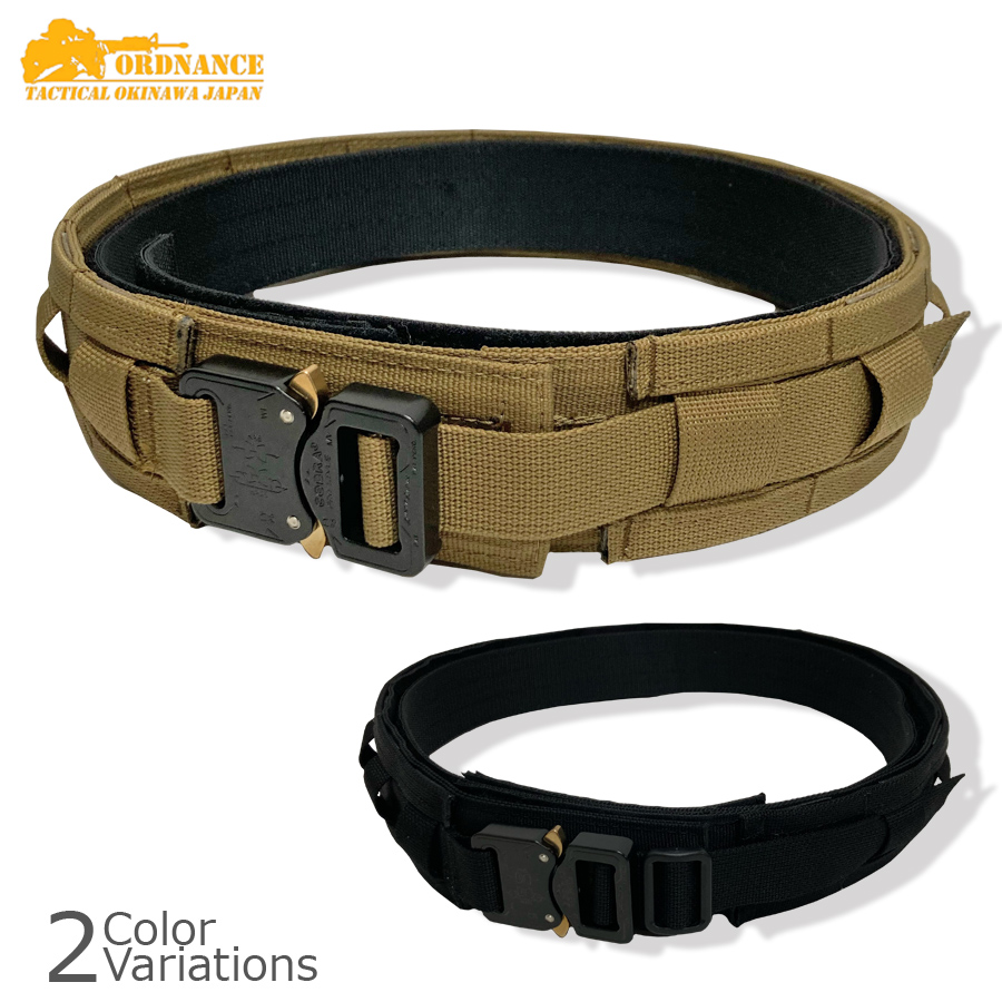 ORDNANCE TACTICAL OKINAWA（オードナンス） PISTOL BELT MOLLE SYSTEM