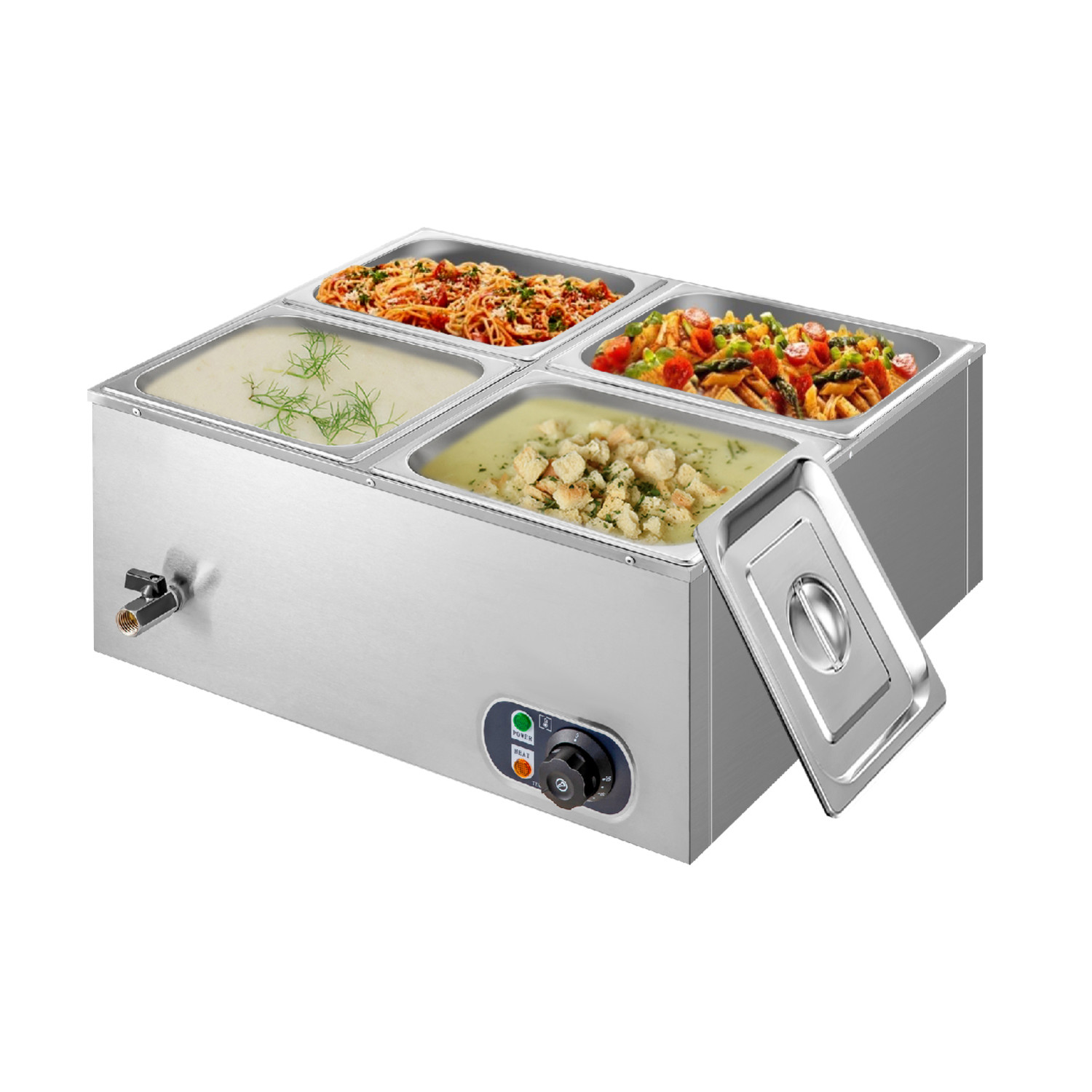 電気式フードウォーマー 1500W 業務用フードウォーマー ビュッフェ