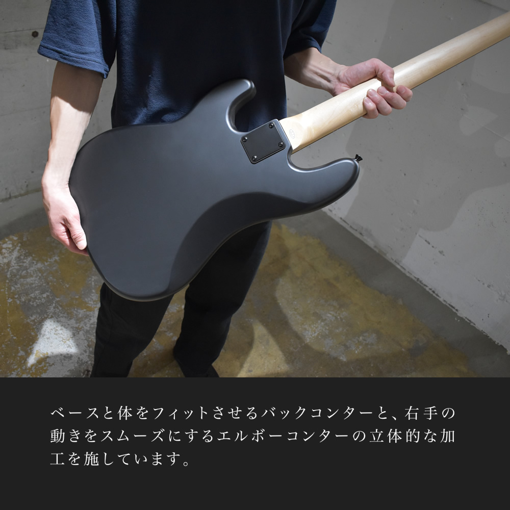 SELDER エレキベース JBC-04/PBC-04 単品〔ケース・シールド付き