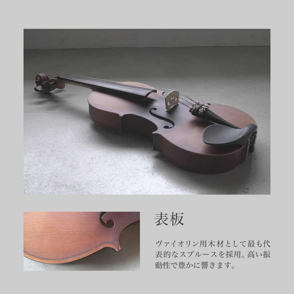 バイオリン 初心者セット Hallstatt V-12 〔ヴァイオリン 入門