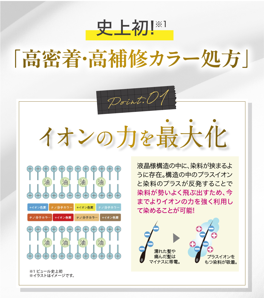 ワンステップカラークリームシャンプー 染める 洗う ダメージ補修 1本8